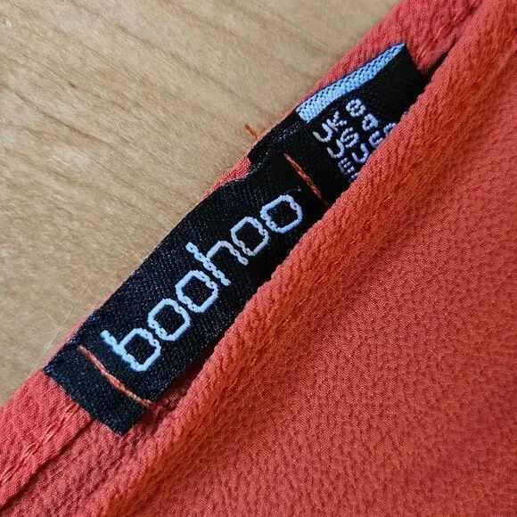 Boohoo Orange Dress - Picture 2 of 9